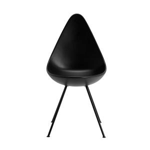 Fritz Hansen - Drop chaise, noir / noir