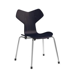 Fritz Hansen - Grand Prix Chaise pour enfant, chrome / midn…