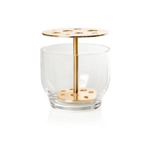 Fritz Hansen - LAVE-VAISSELLE Ikebana Vase Small, laiton /…