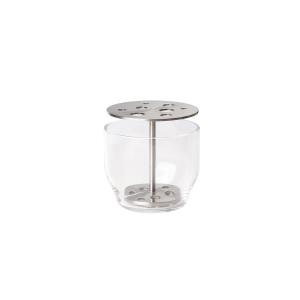 Fritz Hansen - LE VERRE Ikebana Vase Small, acier inoxydabl…