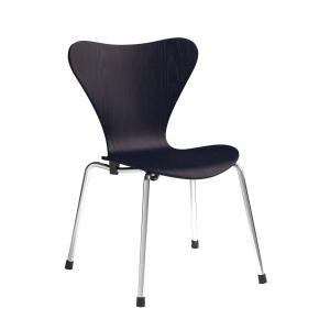 Fritz Hansen - Série 7 Chaise pour enfant, chrome / midnigh…