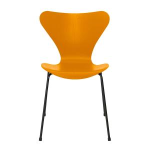 Fritz Hansen - Série 7 chaise, noir / frêne teinté burnt ye…