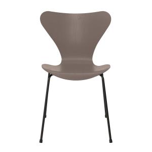 Fritz Hansen - Série 7 chaise, noir / frêne teinté deep cla…