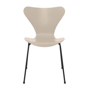 Fritz Hansen - Série 7 chaise, noir / frêne light beige tei…