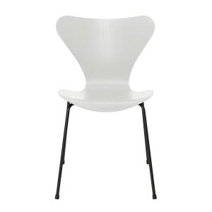 Fritz Hansen - Série 7 chaise, noir / frêne teinté blanc