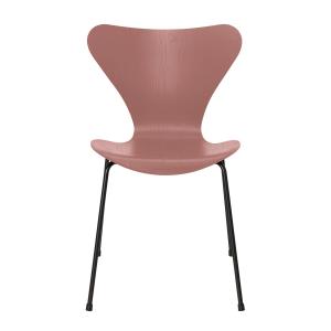 Fritz Hansen - Série 7 chaise, noir / frêne sauvage teinté…