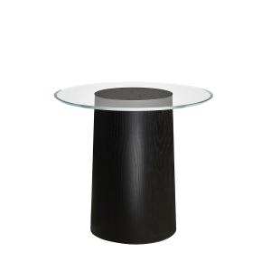 Fritz Hansen - Stub Table d'appoint, h 44,5 Ø 49 cm, noir c…