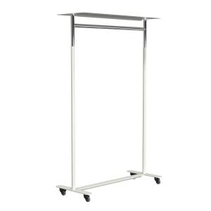 Frost - Bukto Porte-manteau avec roulettes et tablette 100…