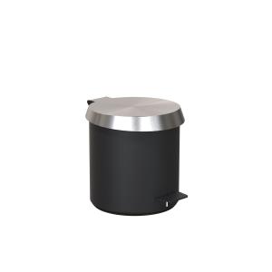 Frost - Poubelle à pédale 250, acier inoxydable brossé / no…