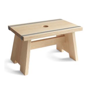 side by side - Marchepied Little Stool, bleu gris