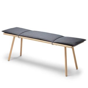 Fritz Hansen - Skagerak Georg Banc, chêne naturel / gris