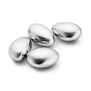 Georg jensen - Jeu de 4 sky glaçons en acier inoxydable