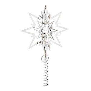 Georg Jensen - Pointe de sapin Étoile, large, or blanc