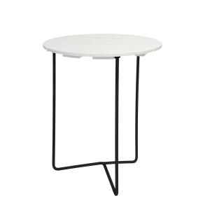 Grythyttan - 6B 60 Table de jardin Ø 60 cm, Chêne laqué bla…