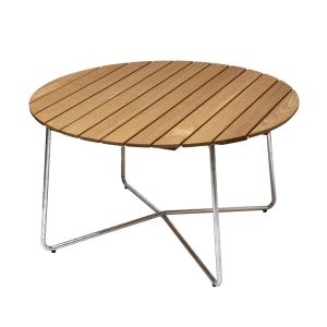 Grythyttan - 9A 120 Table de jardin Ø 120 cm, chêne huilé