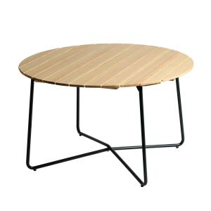 Grythyttan - 9A 120 Table de jardin Ø 120 cm, pin huilé / v…