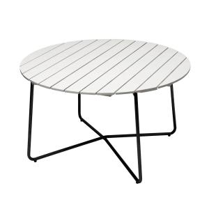 Grythyttan - 9A 120 Table de jardin Ø 120 cm, Chêne laqué b…