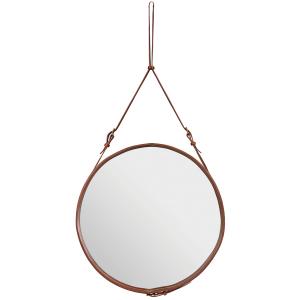 Gubi - Adnet miroir Ø 70 cm, brun