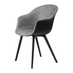 GUBI - Bat Dining Chaise rembourrage frontal (Plastic Base)…