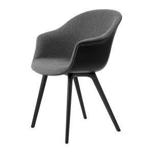 GUBI - Bat Dining Chaise rembourrage avant (Plastic Base),…