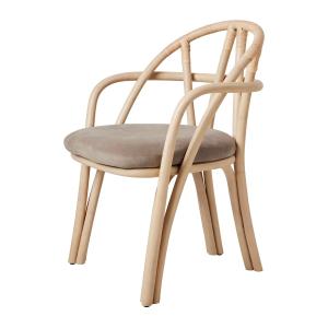 GUBI - Bistra fauteuil, rotin naturel / Fustagno (002) (pat…