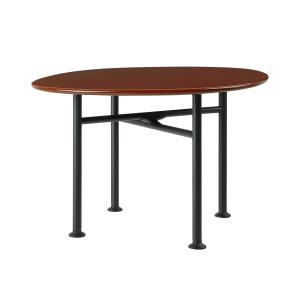 GUBI - Carmel Outdoor Lounge Table 60 x 60 cm, black semi m…