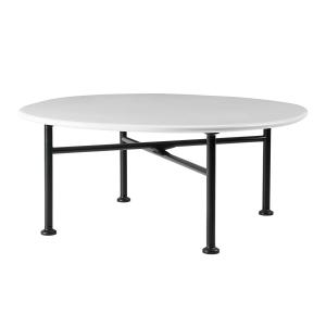 GUBI - Carmel Outdoor Lounge Table 75 x 75 cm, black semi m…