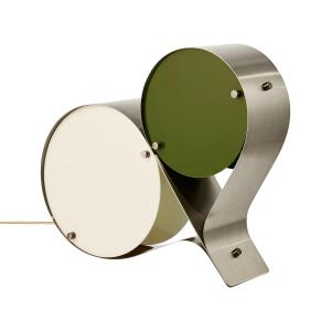 GUBI - Coppia lampe de table, ivory / olive