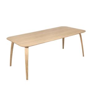 Gubi - Table de salle à manger, rectangulaire / 100 x 200 c…