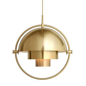 GUBI - Multi-Lite Lampe suspendue Ø 36 cm, laiton