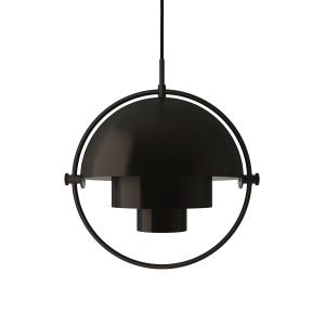 Gubi - Multi-Lite Lampe suspendue S, Ø 22,5 cm, laiton noir…