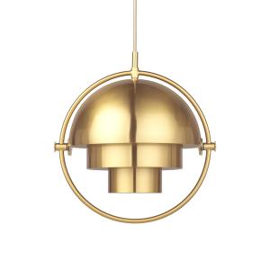 GUBI - Multi-Lite Lampe suspendue S, Ø 22,5 cm, laiton