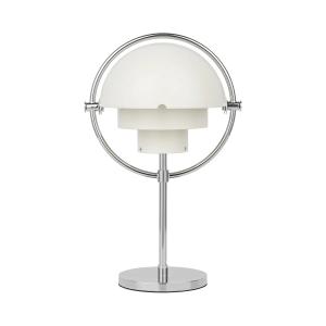 GUBI - Multi-Lite Portable Akku Lampe de table, chrome / bl…