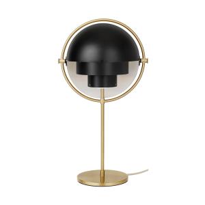 Gubi - Multi-Lite Lampe de table, laiton / noir mat