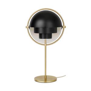 GUBI - Multi-Lite Lampe de table, laiton / noir mat