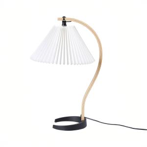 Gubi - Timberline lampe de table, chêne / blanc