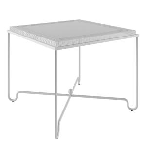 Gubi - Tropique Outdoor Table de salle à manger, 90 x 90 cm…