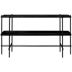 GUBI - TS Table console avec plateau, noir/marbre noir