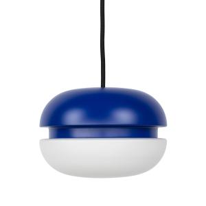 HANA - Macaron Lampe à suspendre, Ø 18 cm, mat ultramarine