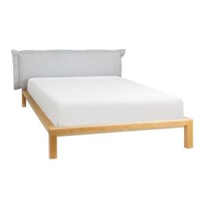Hans Hansen - Lit Pur avec tête de lit rembourrée 160 cm, c…
