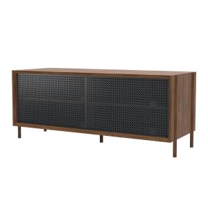 Hartô - Gabin Sideboard 122 cm, noyer naturel / gris ardois…