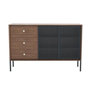 Hartô - Gabin Sideboard haute avec tiroirs, noyer naturel /…