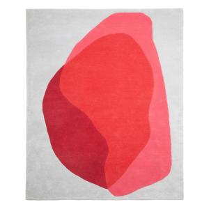 Hartô - Tapis Jane, rouge/rose caméo