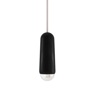 Hartô - Luce Suspension small long, chêne noir