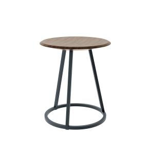 Hartô - Petit Gustave Tabouret 45 cm, noix / gris ardoise
