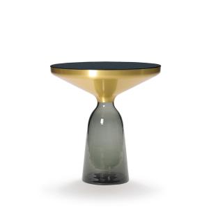 ClassiCon- Bell Table d´appoint, laiton / gris quartz