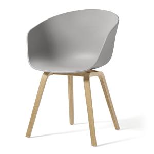 HAY - About A Chair AAC 22, chêne savonné / concrete grey
