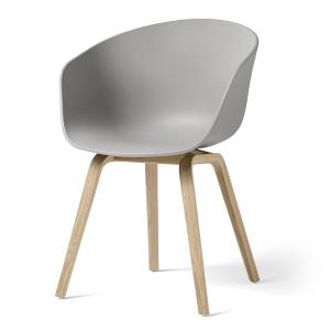 HAY - About A Chair AAC 22, chêne laqué / concrete grey 2.…