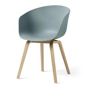HAY - About A Chair AAC 22, Chêne laqué / dusty blue 2. 0