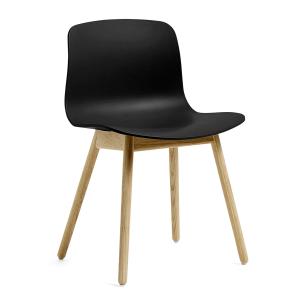 HAY - About A Chair AAC 12 , chêne laqué / black 2. 0 (pati…